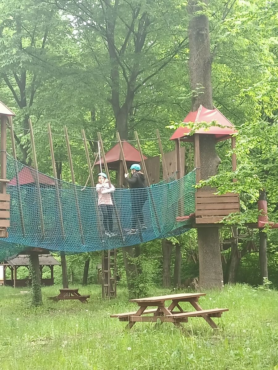 Dzień Dziecka w parku linowym